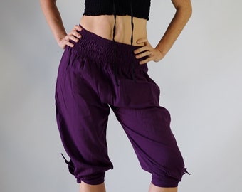 CASTAWAY PANTS BLACK Medieval Renaissance Festival Gypsy