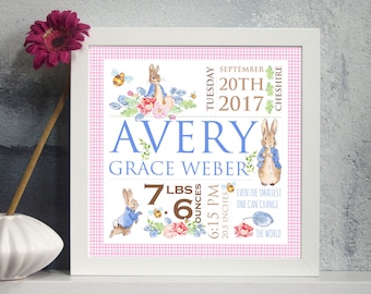 Peter Rabbit, Peter Rabbit birthday gift, peter rabbit nursery, peter rabbit baby shower, beatrix potter gift, peter rabbit gifts, birthday