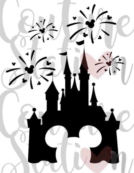 Download Disney Fireworks Iron-on Image or Printable INSTANT DOWNLOAD