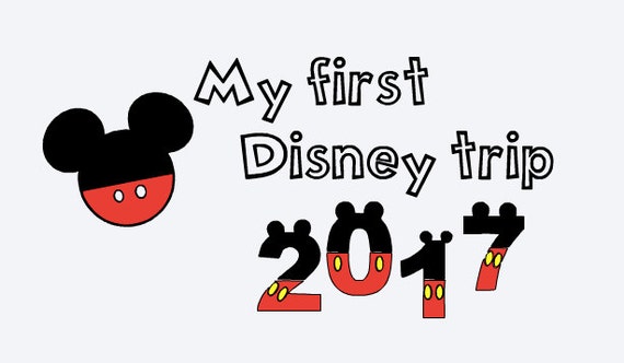 Download SVG disney my first disney trip 2017 mickey mouse ears