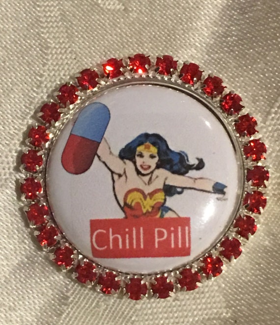 Download Wonder Woman Badge Reel nurse RN pharmacy Retractable
