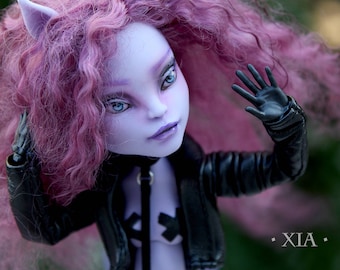 Xia - OOAK Monster High Repainted Art Doll