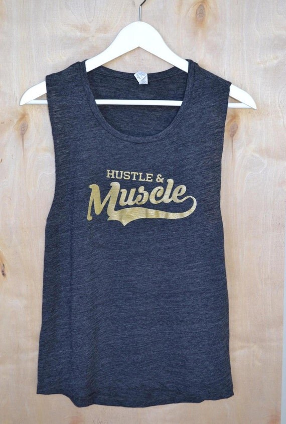 hustle and muscle shirt