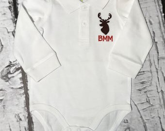 polo onesie baby girl