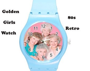 Golden Girls, 80's, retro, wrist watch, sports, sports watch, pink, retro films, 80s films,80s fashion, fashion