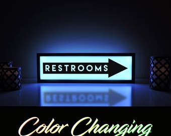 Bathroom Up Light occupied sign occupied bathroom sign vacant sign light up Bathroom Up Light occupied sign occupied bathroom sign vacant sign light up
