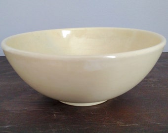 Red Wing Bowl - Red Wing Yellow Bowl, Pottery