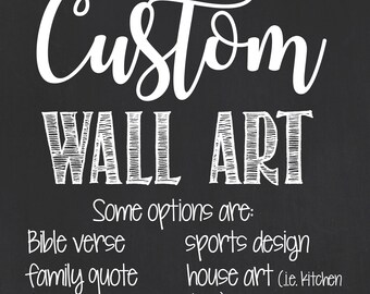 Personalized Wall Decor custom wall art | etsy Personalized Wall Decor custom wall art | etsy