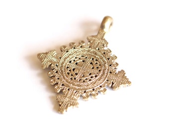 Ethiopian cross, Coptic Cross, Meskel, Large Ethiopian Pendant, African Jewelry, Silver African Bead, Orthodox Cross, Christian, Africa Bead