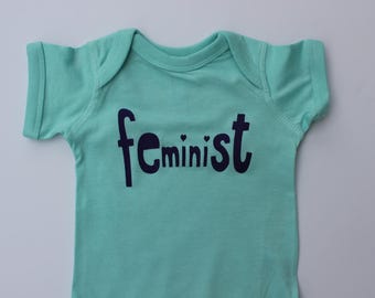 Mini Feminist Baby Outfit