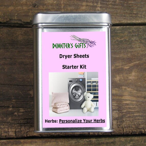 Items similar to Dryer Sheet Herbal Blend Selection Set of 6 Sachets