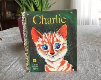 Vintage First Edition a LITTLE GOLDEN BOOK Charlie Hardcover 1970
