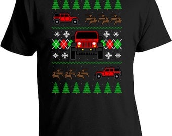 jeep christmas tree shirt