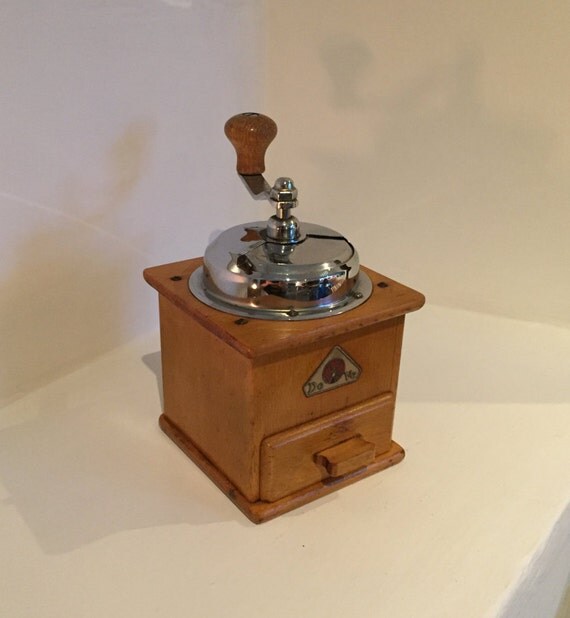 Vintage DeVe Dutch Coffee Grinder/Mill circa 1950