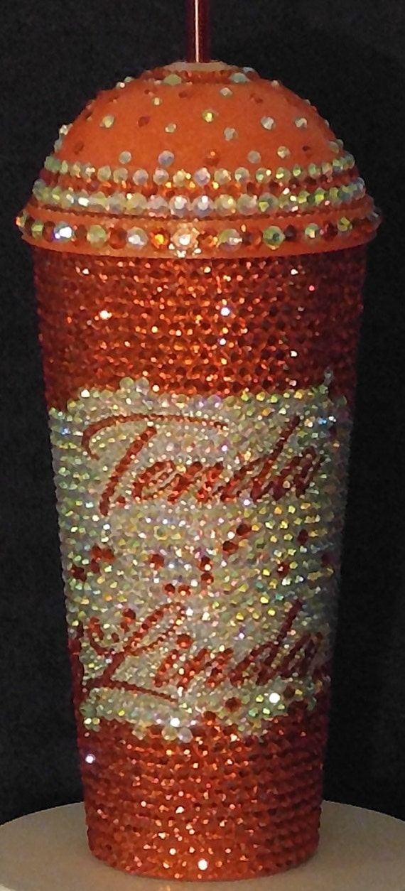 20 oz Personalized Rhinestone/Bling by luminescetreasuresdj