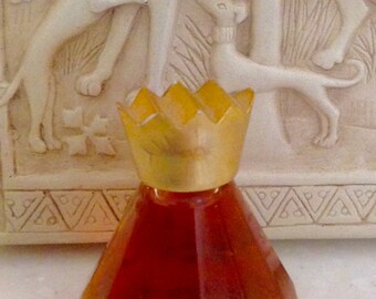 Vintage TODD OLDHAM Miniature Perfume Bottle 0.20 Fl. Oz. 6.5 Ml. Eau de Parfum Splash Crown Top Dab-On Bottle