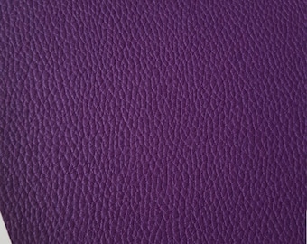 PURPLE TEXTURED LEATHER faux leather sheet, 8x11 faux leather, textured faux leather,purple faux leather, vegan leather, faux leather fabric