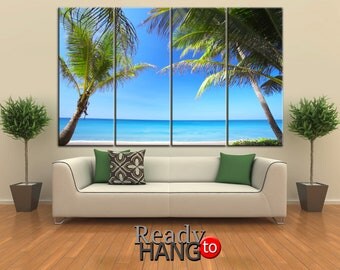 Beach Wall Art beach canvas art | etsy Beach Wall Art beach canvas art | etsy
