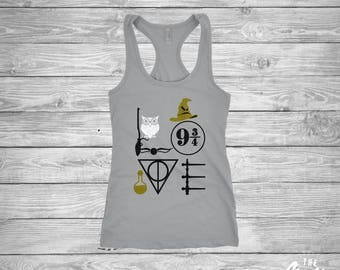Love Harry Potter shirt - Hogwarts - Disney - Ladies