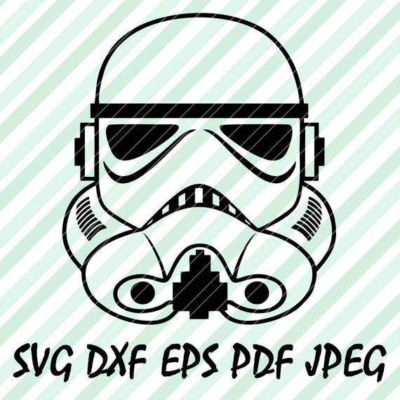 Star Wars Stormtrooper Darth Vader SVG DXF File for Cricut