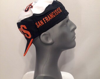 80s Deadstock San Francisco GIANTS Painters Hat / Vintage Major League BASEBALL San Francisco Giants Cycle Cap Never Worn Like NEW