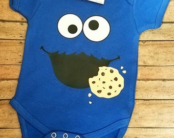 Cookie Monster Shirt or Bodysuit