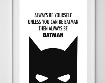 Batman printables – Etsy