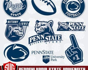 Penn State monogram svg, University Penn State Silhouette Studio, Penn State Cricut, Screen Printing, Cameo, Logo_4