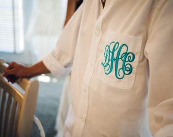 bridal party button up shirts