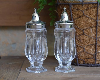 Fostoria Revere Salt and Pepper Shakers