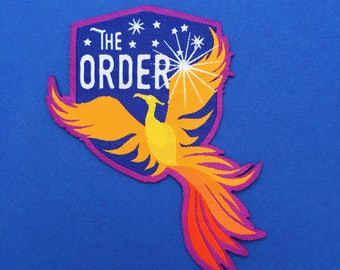 The Order of the Phoenix Iron On Patch - Harry Potter Patch - Phoenix Patch