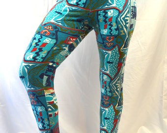 Vintage 80s Forenza WOW Spandex Stirrup Pants Leggings