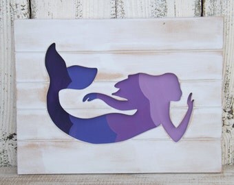 Wooden Mermaid Wall Art mermaid wall decorbeach housepool decormermaid Wooden Mermaid Wall Art mermaid wall decorbeach housepool decormermaid