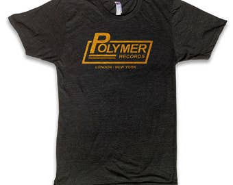 polymer records t shirt