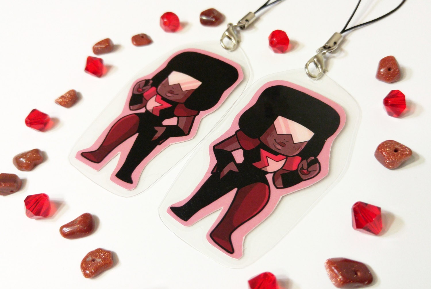 Garnet Steven Universe Keychain/Phone Strap