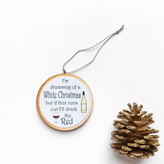 Items similar to Funny Wine Ornament, Bachelorette Gift, Sister Or