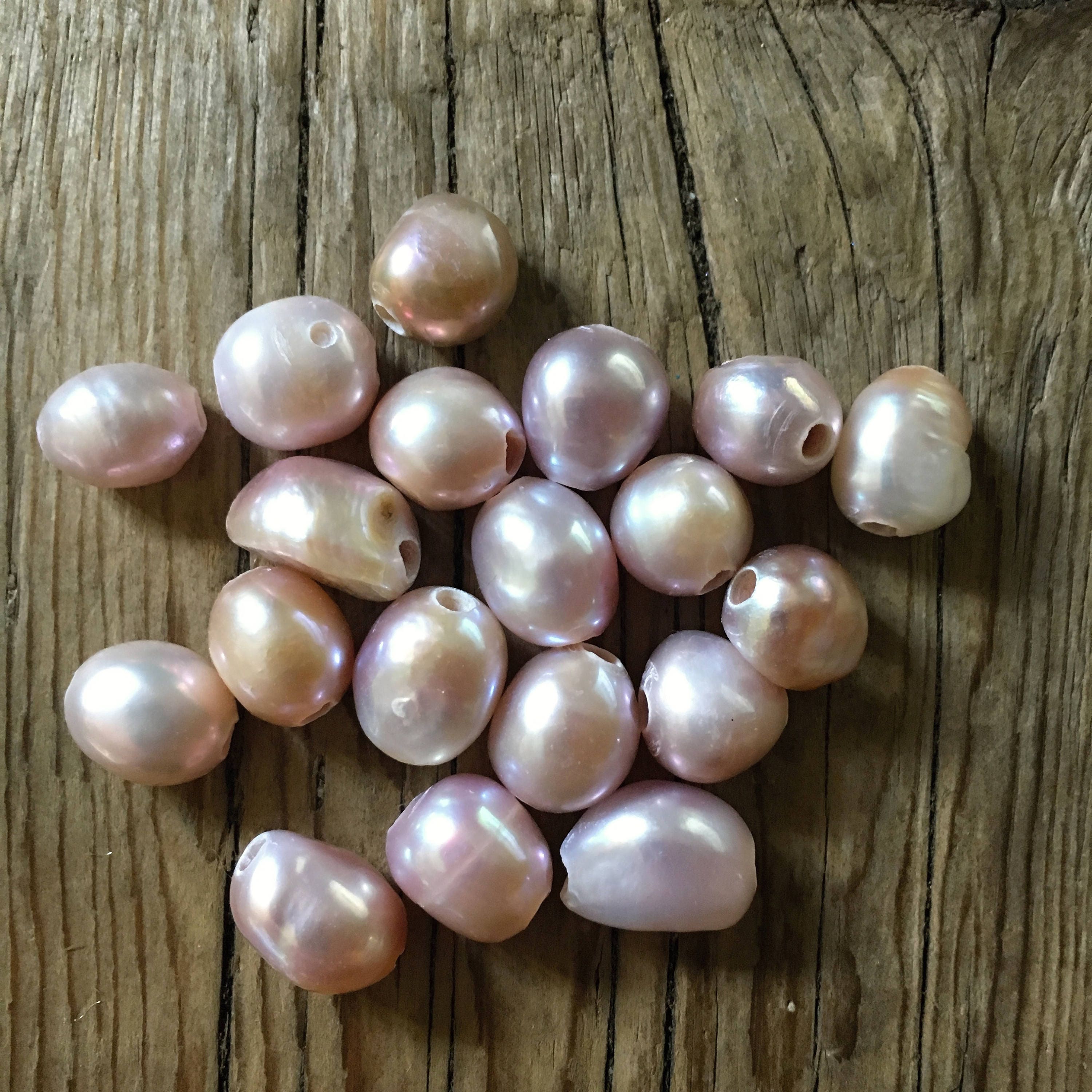 Baroque Pearl Beads Baroque Freshwater Pearls Pale Pink