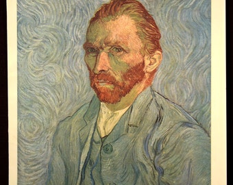 Van Gogh Self Portrait Wall Decor Van Gogh Art Print Artwork