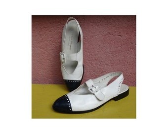 Chaussures Vintage En Cuir Rollway - Pointure 38 (à Vérifier), Style Baskets, Occasion Bon état