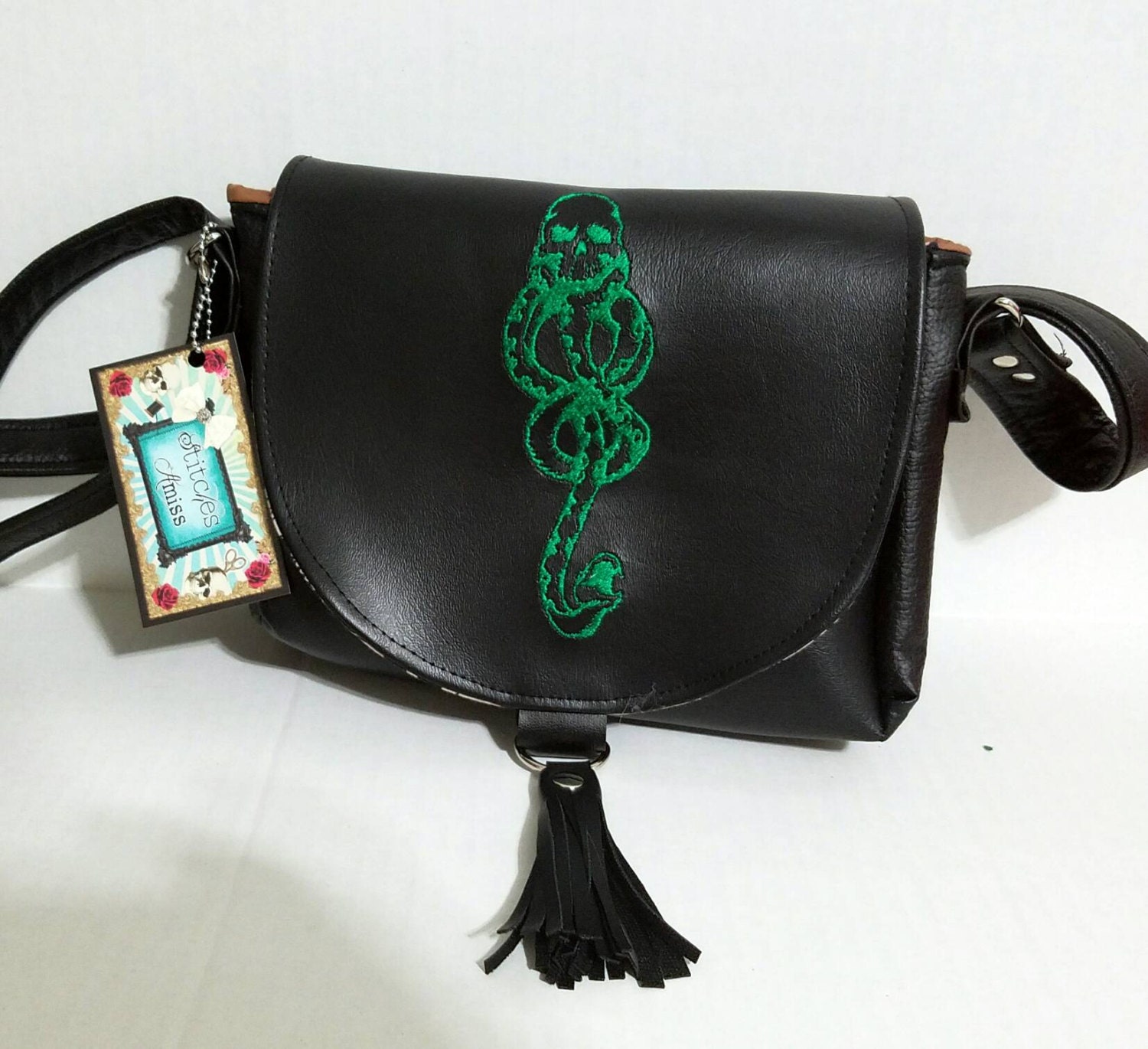 Harry potter inspired dark mark purse small crossbody purse