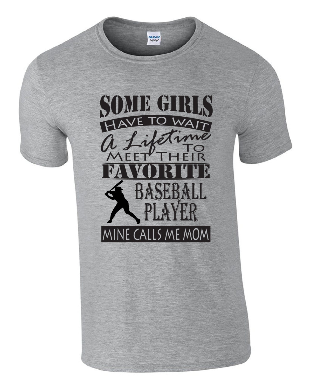 Baseball mom shirt. Favorite player saying. Mine calls me