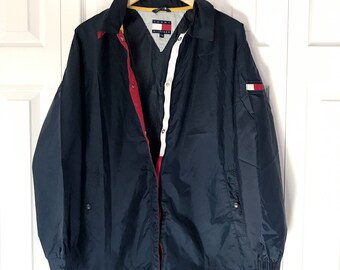90s Tommy Hilfiger Windbreaker Jacket Large
