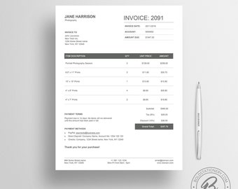 Invoice Template 04 - Receipt Template - Invoice Template for Microsoft Word