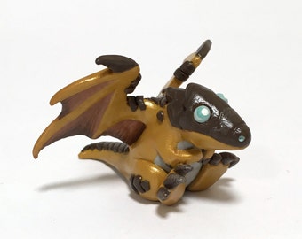 Custom World of Warcraft Chibi Figurine, Polymer Clay Sculpture