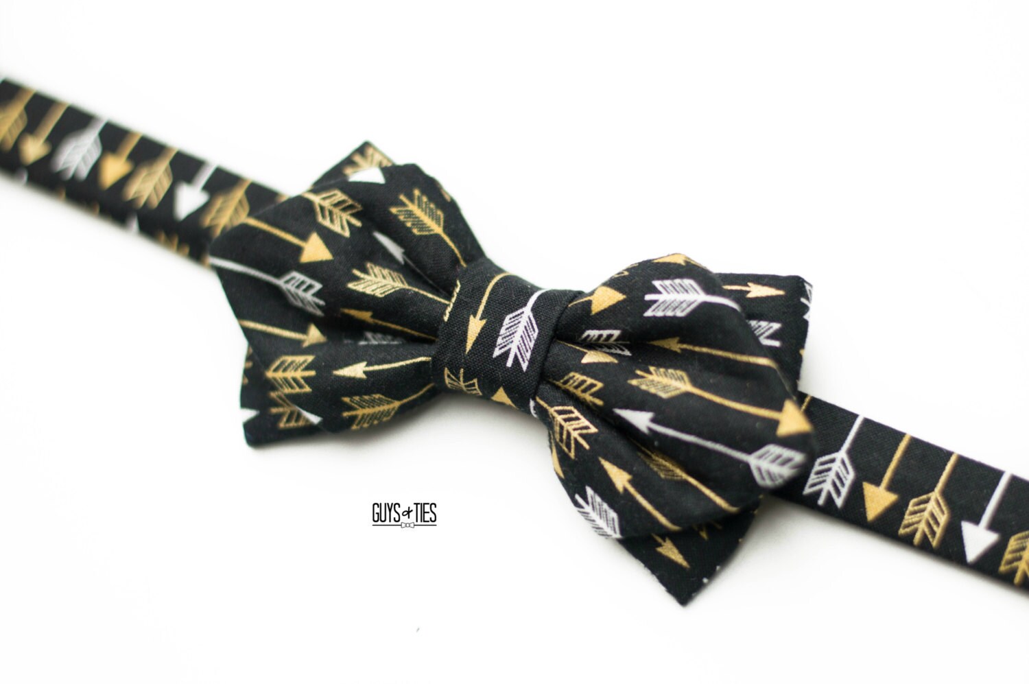 Black and Gold Bow Tie Gold Bow Tie Wild Thing Birthday