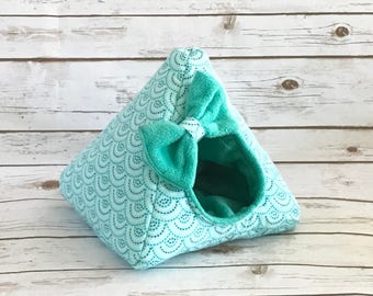 Hedgehog Bed | Guinea Pig Bed | Small Animal Bed | Hedgehog House | Guinea Pig House | Rat Bed | Tent | Teepee Custom Pick from 200 Fabrics