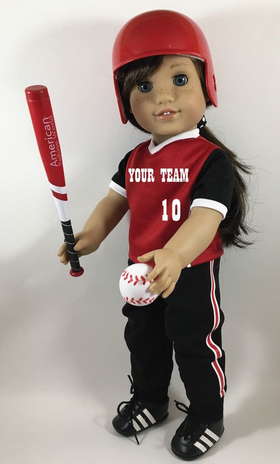 american girl softball set