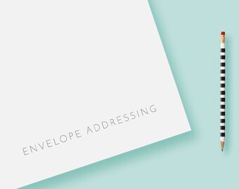 The Lettermate An envelope addressing guide for those of us