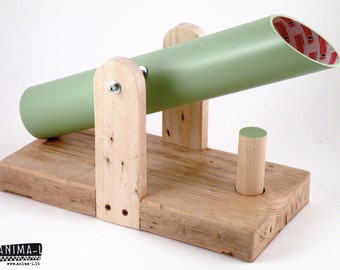 Catapult game PROBLEM SOLVING for dogs made of recycled materials and hand made