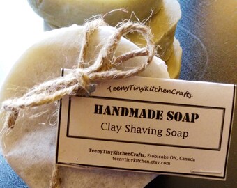 Bentonite Clay Shaving Soap